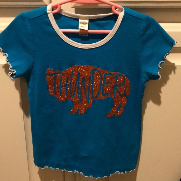 orange okc thunder shirt